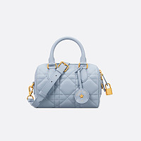 DIOR-디올 블루 Dior Oblique 자카드 Groove/그루브 20 보스턴백 - M1346