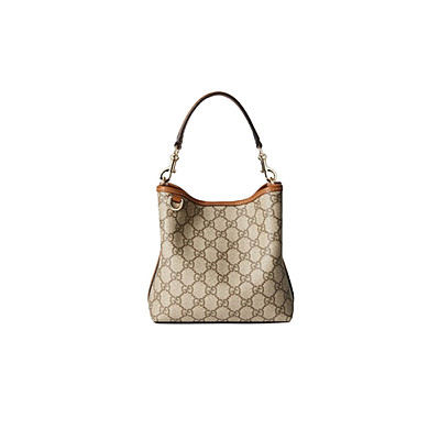 GUCCI-815118 8458 구찌 세이지 그린 GG 엠블럼 미니 버킷백