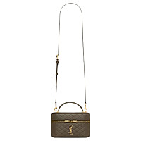 SAINT LAURENT-766731 생 로랑 블랙 페이턴트 GABY 배니티 백