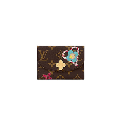 LOUIS VUITTON-M14085 루이비통 카비라 블루 모노그램 앙프렝뜨 LV x TM 로잘리 코인 퍼스