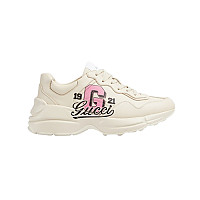 GUCCI-795782 9522 구찌 롸이톤 아이보리 가죽 스니커즈 남여공용
