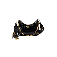 [스페셜오더]PRADA-1BH204 프라다 블랙 라피아 리에디션 2005 호보백