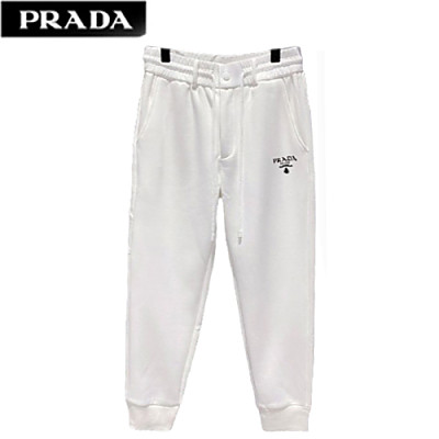 PRADA-122112 프라다 그레이 코튼 기모 스웨트팬츠 남성용