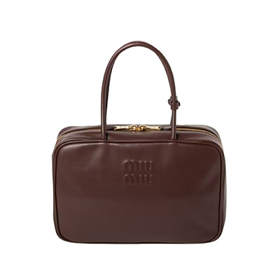 MIU MIU-5BB117 미우 미우 꼬냑 보 레플리카핸드백 34cm