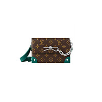 LOUIS VUITTON-M11522 루이비통 블루 모노그램 토뤼옹 스티머 웨어러블 월릿