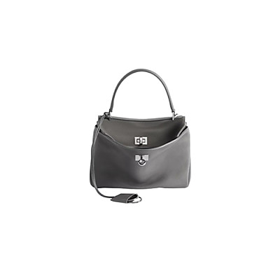 BALENCIAGA-795456 발렌시아가 블랙 골드 로데오 미니 핸드백 23cm