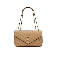 SAINT LAURENT-801439 생 로랑 오렌지 마틀라세 램스킨 loulou 미디엄백