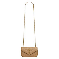 SAINT LAURENT-821749 생 로랑 오렌지 램스킨 loulou 토이