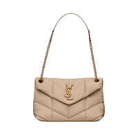 [스페셜오더]SAINT LAURENT-577476 생 로랑 블랙 루루 푸퍼 실버 스몰 숄더백