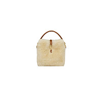 SAINT LAURENT-765870 생 로랑 베이지 유광 가죽 미니 le 37