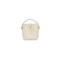 SAINT LAURENT-765870 생 로랑 베이지 유광 가죽 미니 le 37