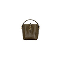 SAINT LAURENT-765870 생 로랑 베이지 유광 가죽 미니 le 37