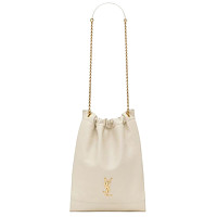 SAINT LAURENT-781666 생 로랑 블랙 램스킨 jamie pochon