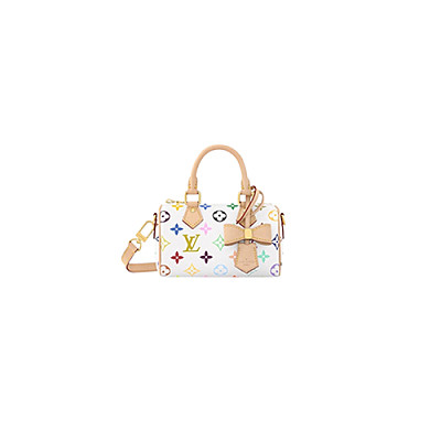 LV-M11212 루이비통 블루 모노그램 데님 나노 스피디 16cm