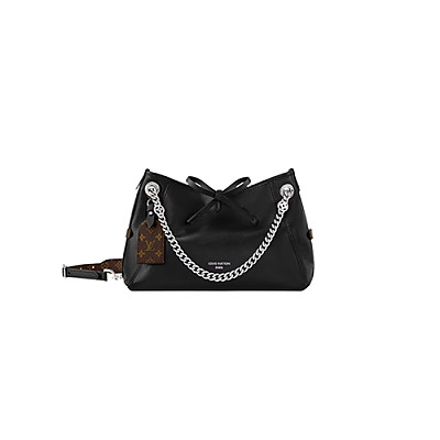 LOUIS VUITTON-M12888 루이비통 블랙 램스킨 캐리올 바이브 BB