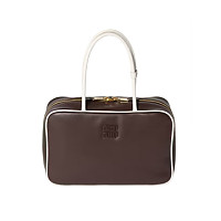 MIUMIU-5BB117 미우미우 팔리샌더 나플락 페이턴트 가죽 보 백