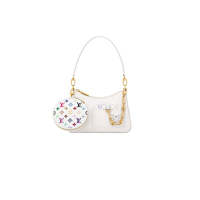 LOUIS VUITTON-M13100 루이비통 화이트 에삐 레더 LV x TM 마렐리니