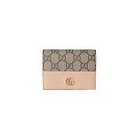 GUCCI-790055 1712 구찌 라이트 그레이 GG 마몽 카드 케이스 지갑