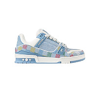 LOUIS VUITTON-1ACR6E 루이비통 그린 LV 트레이너 스니커즈 남여공용