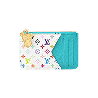 LOUIS VUITTON-M14155 루이비통 핫핑크 모노그램 LV x TM 로미 카드 홀더