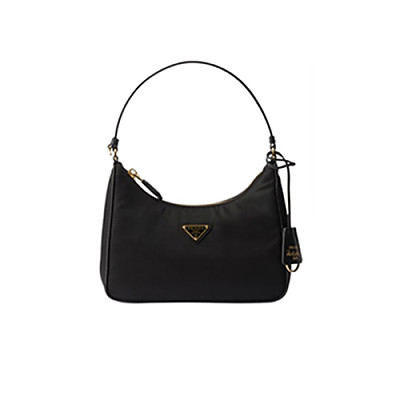 PRADA-1N204M 프라다 블랙 금장 리에디션 2005 리나일론 미니백