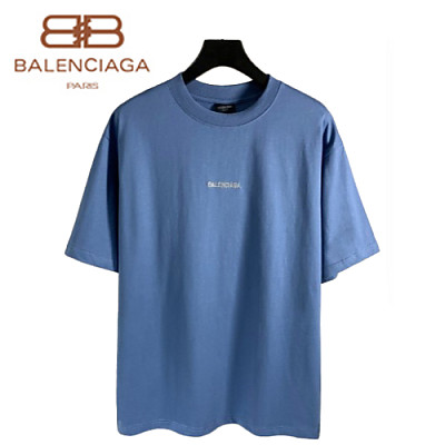 BALENCIAGA-05173 발렌시아가 블랙 코튼 티셔츠 남여공용