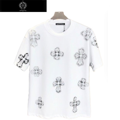 CHROMEHEARTS-05175 크롬하츠 그린 스터드 장식 티셔츠 남여공용