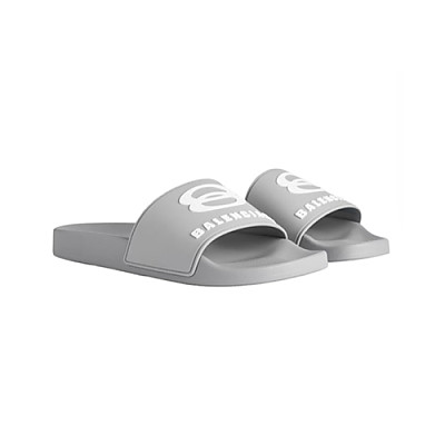 BALENCIAGA-689031 발렌시아가 블랙 풀 슬라이드 샌들 남여공용