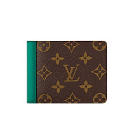 LOUIS VUITTON-N00142 루이비통 블루/그린 다미에 헤리티지 멀티플 월릿