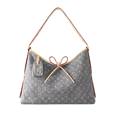 LOUIS VUITTON-M13289 루이비통 그레이 모노그램 데님 캐리올 MM