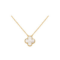 VAN CLEEF ARPELS-VCARD3 반클리프 실버/라이트 블루 빈티지 알함브라 펜던트