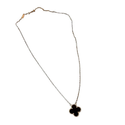 VAN CLEEF ARPELS-VCARP4 반클리프 로즈 골드/블랙 빈티지 알함브라 펜던트