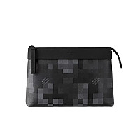 LOUIS VUITTON-M82545 루이비통 블랙 모노그램 쉐도우 포쉐트 보야주 수플 파우치 30cm