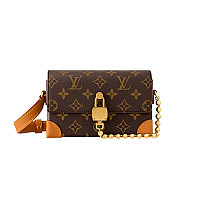 LV-M83613 루이비통 모노그램 마카사르 스티머 웨어러블 월릿 18cm