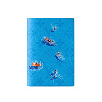 LOUIS VUITTON-M14178 루이비통 화이트 모노그램 LV x TM 패스포트 커버