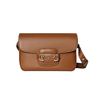 GUCCI-815178 9741 구찌 베이지/블랙 구찌 홀스빗 1955 스몰 숄더백