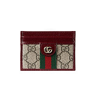 GUCCI-838486 9746 구찌 오피디아 베이지/브라운 카드 케이스