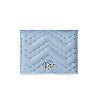 GUCCI-466492 3520 구찌 브라이트 그린 GG 마몽 카드 케이스 지갑