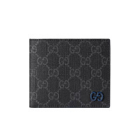 GUCCI-768243 9742 구찌 베이지/브라이트 그린 GG 바이폴드 지갑