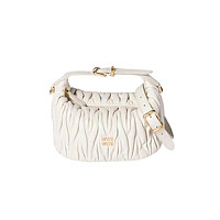 MIUMIU-5NE026 미우미우 블랙 마테라쎄 나파 가죽 파우치