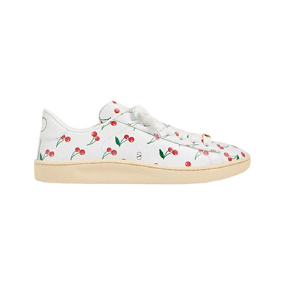 VALENTINO-7Y2S0K3 발렌티노 화이트 로이코 나파 카프스킨 스니커즈 남여공용