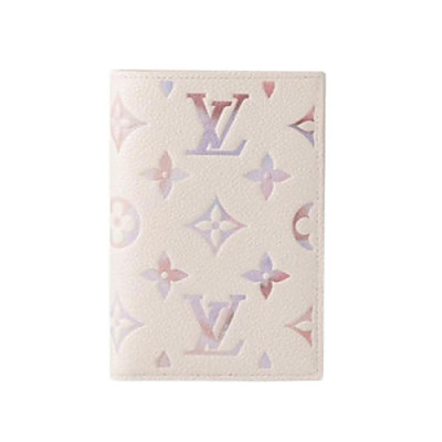 LV-M83519 루이비통 모노그램 여행스티커 패스포트 커버 지갑 10cm