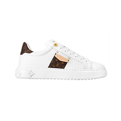 LOUIS VUITTON-1A8MZB 루이비통 화이트/라이트 블루 타임 아웃 스니커즈 남여공용