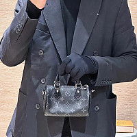 LOUIS VUITTON-M25591 루이비통 크렘 모노그램 나노 스피디