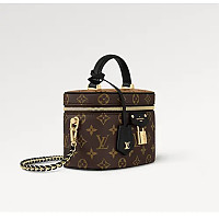 LOUIS VUITTON-M13662 루이비통 화이트 모노그램 LV x TM 베니티 체인 파우치
