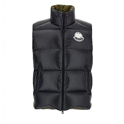 MONCLER-C00023749K 몽클레어 25년 FW 신상 패딩 조끼 아이보리 남녀공용