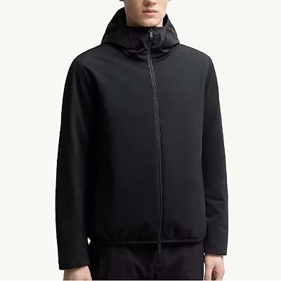 MONCLER-40539DK 몽클레어 BATISSE 바티스 후드 쇼트 다운 재킷 블랙