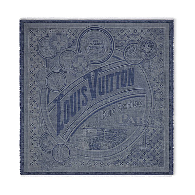 LOUIS VUITTON-M96117 루이비통 말 메르뵈이외즈 숄 Malles Merveilleuses Shawl