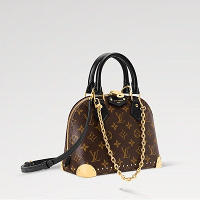 [스페셜오더]LOUIS VUITTON-M52481 루이비통 핑크 에삐 레더  스티커 장식 알마 BB