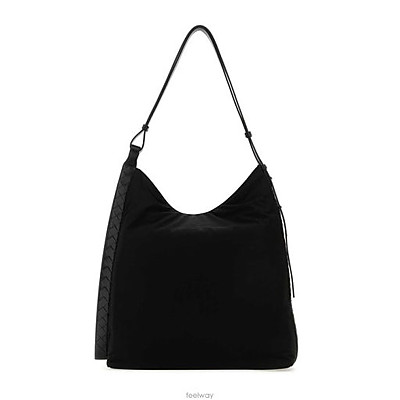 [스페셜오더]BOTTEGA VENETA-776221 크로스로드 호보 대형 백 블랙